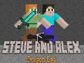 Laro Steve and Alex Dragon Egg