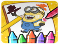 Laro Coloring Minion Раскраска Миньон