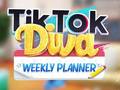 Laro TikTok Diva Weekly Planner