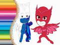 Laro Coloring Book for PJ Masks