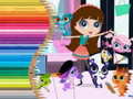 Laro Coloring Book for Littlest Pet Shop