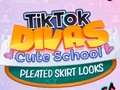 Laro TikTok Divas Cute School Pleated Skirt Looks