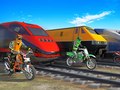 Laro Bike vs Train