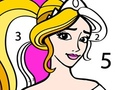 Laro Princess Coloring By Number