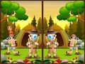 Laro Spot 5 Differences Camping