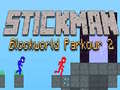 Laro Stickman Blockworld Parkour 2