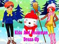 Laro Kids and Snowman Dress Up
