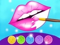 Laro Glitter Lips Coloring Game