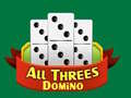 Laro All Threes Domino