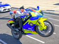 Laro Police Bike Stunt Race Game