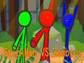 Laro StickMan Bros Vs Zombies