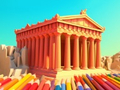 Laro Coloring Book: Parthenon Temple