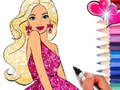 Laro Coloring Book: Barbie