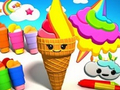 Laro Coloring Book: Ice Cream