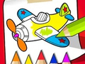 Laro Coloring Book: Cute Plane