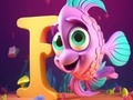 Laro Coloring Book: Letter F