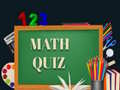 Laro Math Quiz 