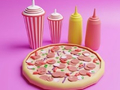 Laro Coloring Book: Pizza