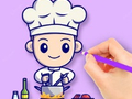 Laro Coloring Book: Chef