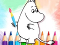 Laro Coloring Book: Moomim