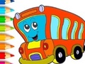 Laro Coloring Book: Bus