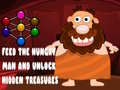 Laro Feed the hungry man and unlock hidden treasures