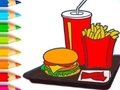 Laro Coloring Book: Hamburger