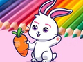 Laro Coloring Book: Rabbit Pull Up Carrot