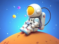 Laro Coloring Book: Spaceman Sitting