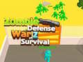 Laro Zombie defense War Z Survival 