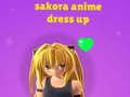 Laro Sakora Anime Dress Up