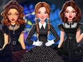 Laro Celebrity Wednesday Addams Style
