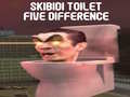 Laro Skibidi Toilet Five Difference