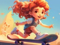 Laro Coloring Book: Riding Skateboard