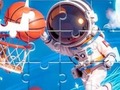 Laro Jigsaw Puzzle: Space Basketball