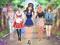 Laro High School Anime Dress Up