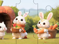 Laro Jigsaw Puzzle: Rabbits With Carrots