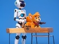 Laro Coloring Book: Robot And Dog
