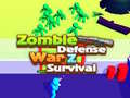Laro Zombie defense: War Z Survival