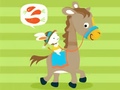 Laro Coloring Book: Riding Horse