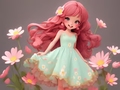 Laro Coloring Book: Flower Dress