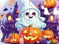 Laro Jigsaw Puzzle: Halloween Cute Ghost