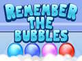 Laro Remember the Bubbles