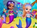 Laro Cute Mermaid Dress Up