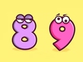 Laro Coloring Book: Number 8-9