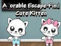 Laro Adorable Escape Find Cute Kitten