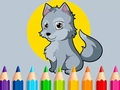 Laro Coloring Book: Wolf
