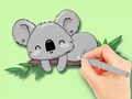 Laro Coloring Book: Two Koalas