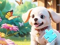 Laro Jigsaw Puzzle: Dog In Garden