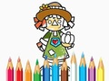 Laro Coloring Book: Scarecrow